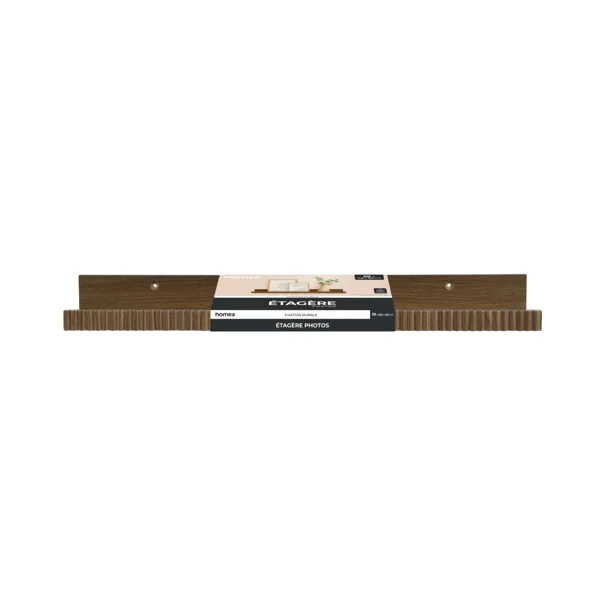 Ράφι Τοίχου (59x11.5x5.9) L-C Acacia 6RAN896AC