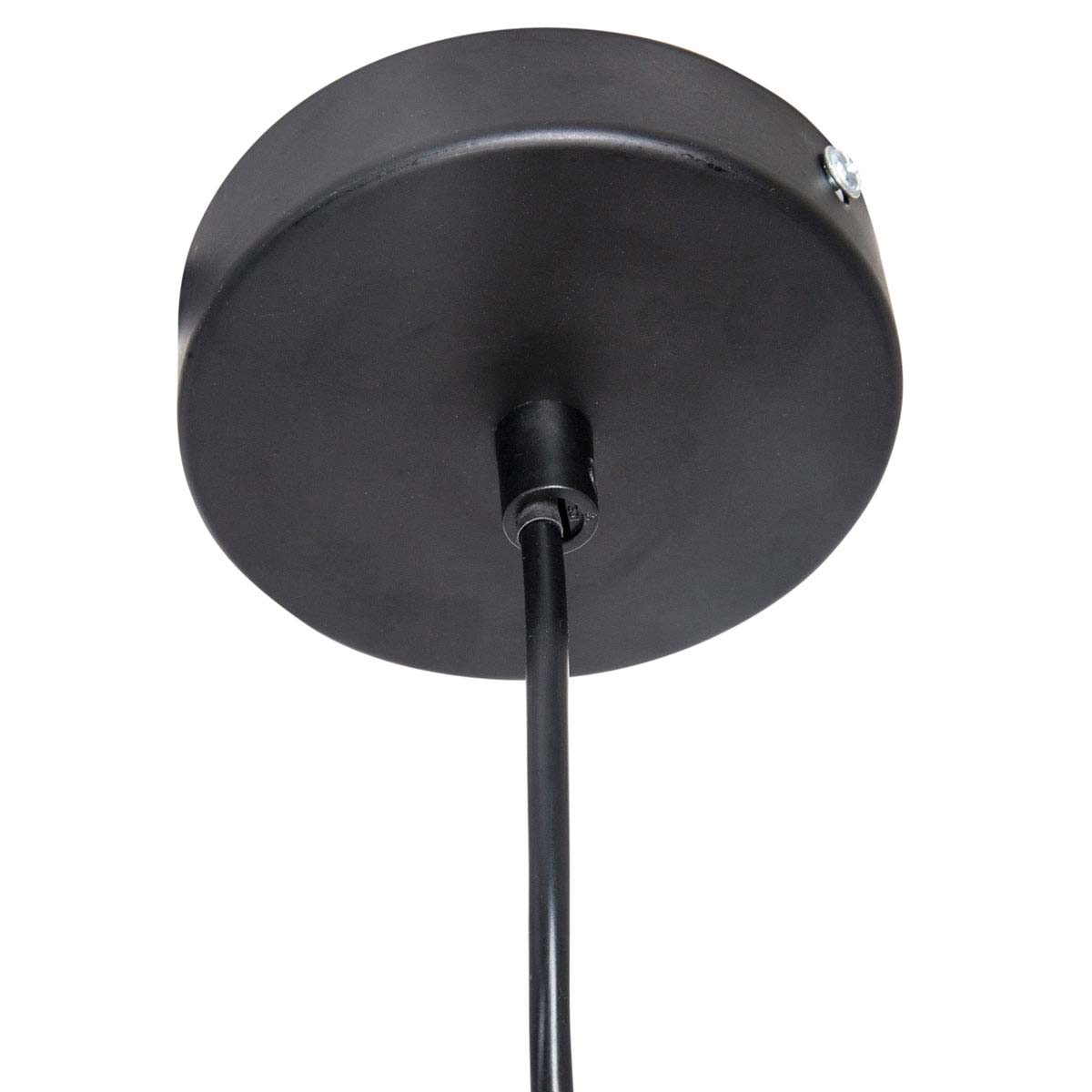Φωτιστικό Οροφής Μονόφωτο A-S Jily Black 157701A Φωτιστικά Κρεμαστά Spitishop