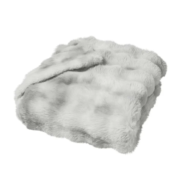 Κουβέρτα Γούνινη Υπέρδιπλη (220x240) L-C Mounty Grey 1613034
