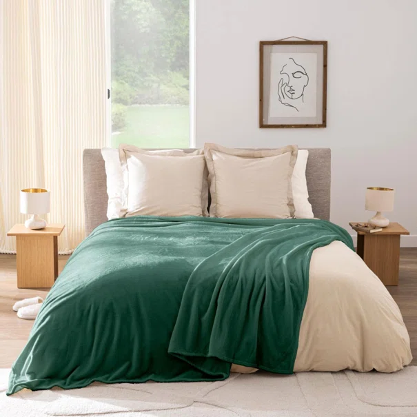 Κουβέρτα Fleece Υπέρδιπλη (220x240) L-C Flanou Cedar 1645258