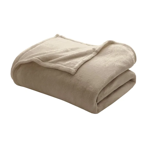 Κουβέρτα Fleece Υπέρδιπλη (220x240) L-C Flanou Taupe 1645259