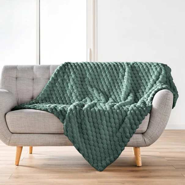 Κουβέρτα Fleece Υπέρδιπλη (220x240) L-C Frosty Cedar 1613018