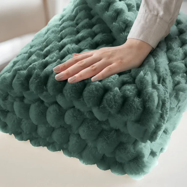 Κουβέρτα Fleece Υπέρδιπλη (220x240) L-C Frosty Cedar 1613018