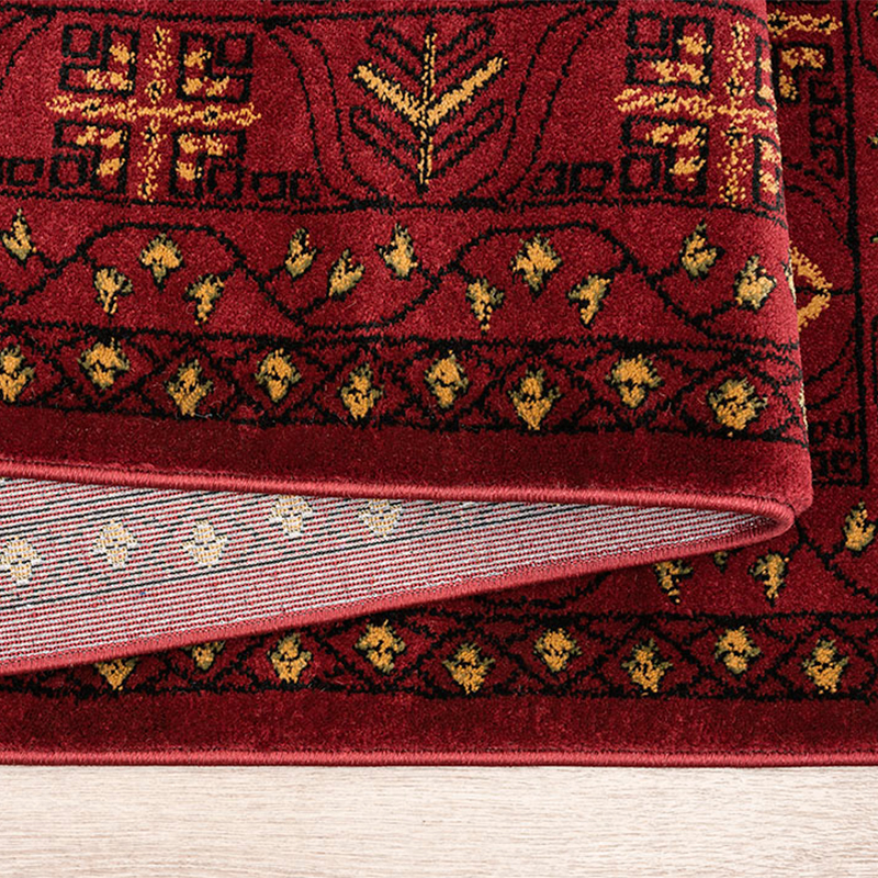 Χαλί (133X190) New Plan Persia 315 Burgundy Χαλιά Σαλονιού Χειμερινά Boho Spitishop