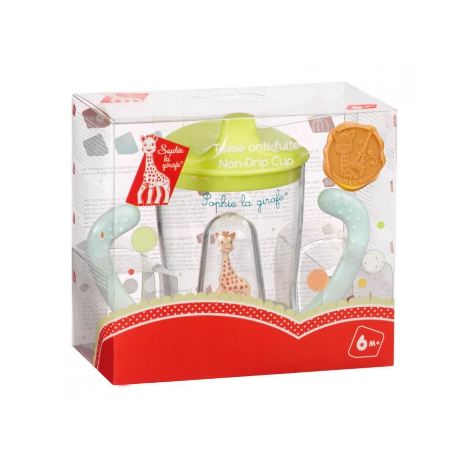 Ποτήρι Εκπαιδευτικό 180Ml Sophie The Giraffe Non Drip 450409 Παιδικά Είδη Φαγητού & Αξεσουάρ Σερβιρίσματος Βρεφικά Ποτήρια Spitishop