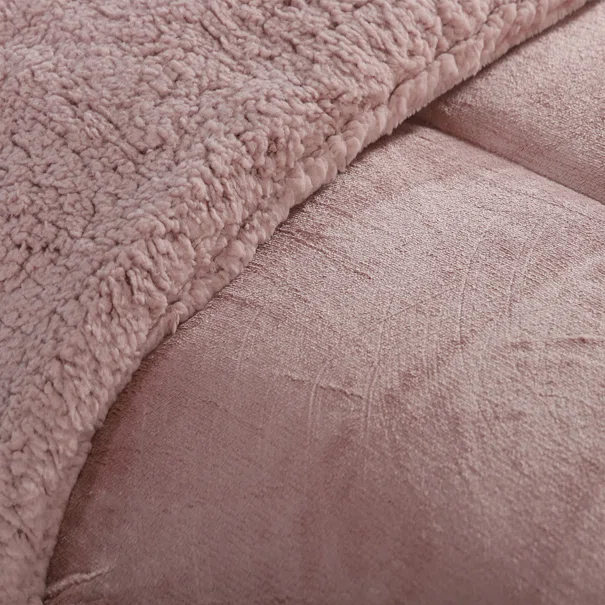 Κουβερτοπάπλωμα Υπέρδιπλο (220x240) Silk Fashion Solid Old Rose