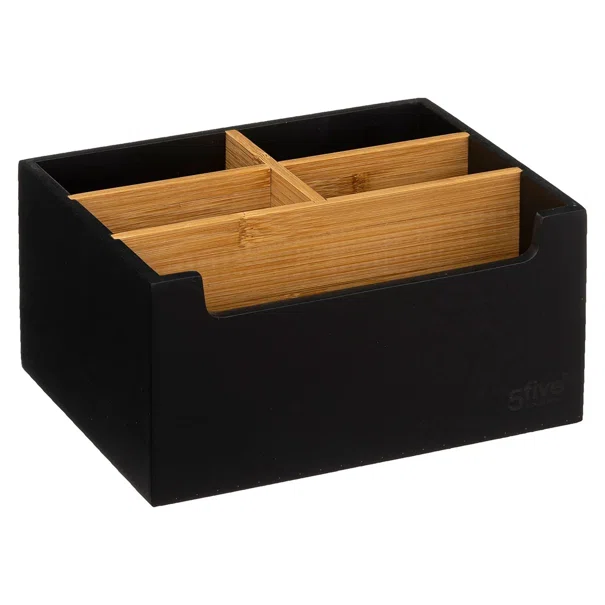 Θήκη Οργάνωσης 5 Θέσεων (18x15x9.5) F-V Natureo Black 174749B