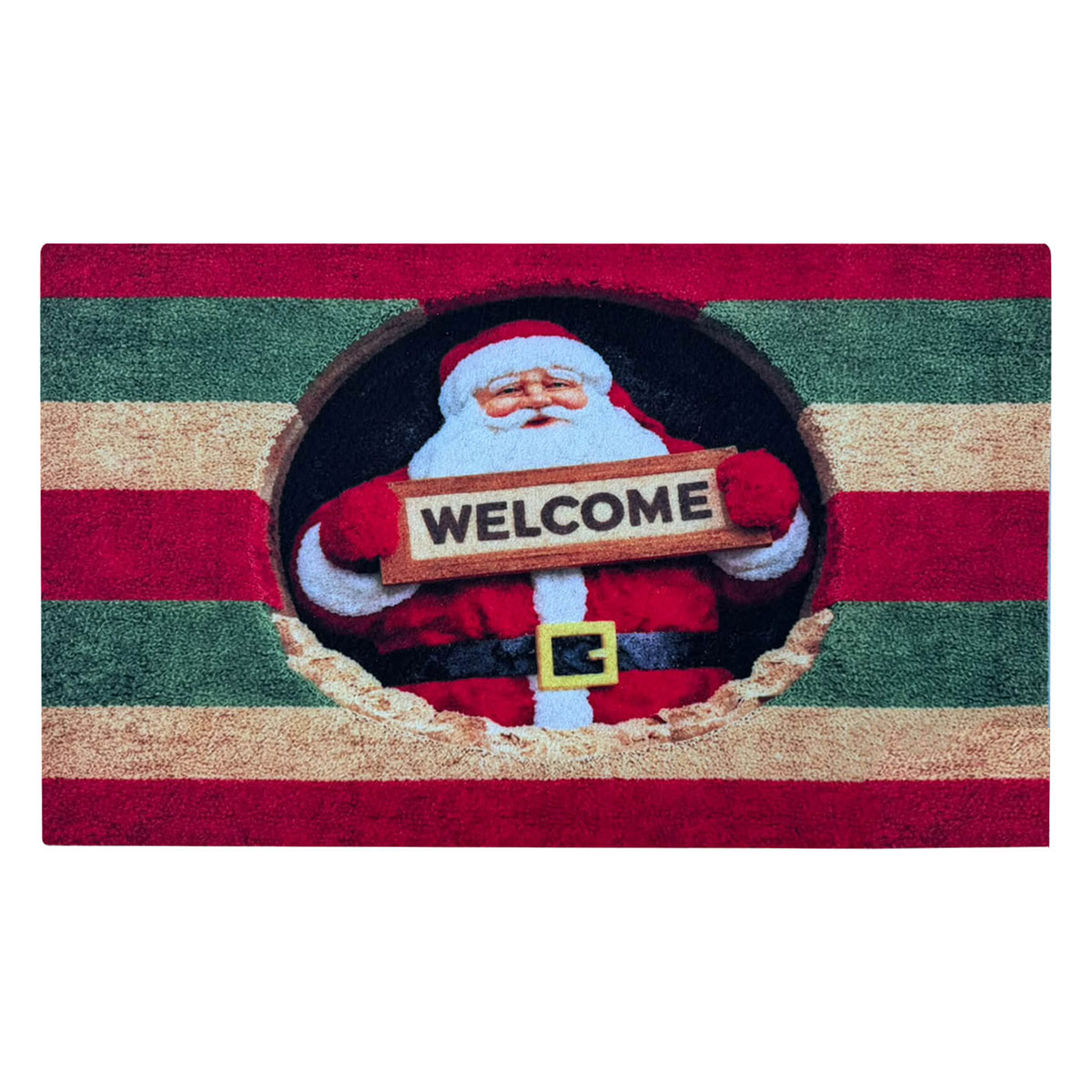 Χριστουγεννιάτικο Πατάκι Εισόδου (45x75) Pol Rugs & Mats Season Santa Welcome