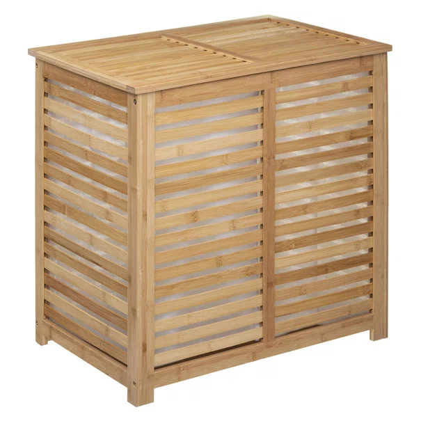 Καλάθι Απλύτων 2 Θέσεων (58x40x60) F-V Sicela Bamboo 160823A