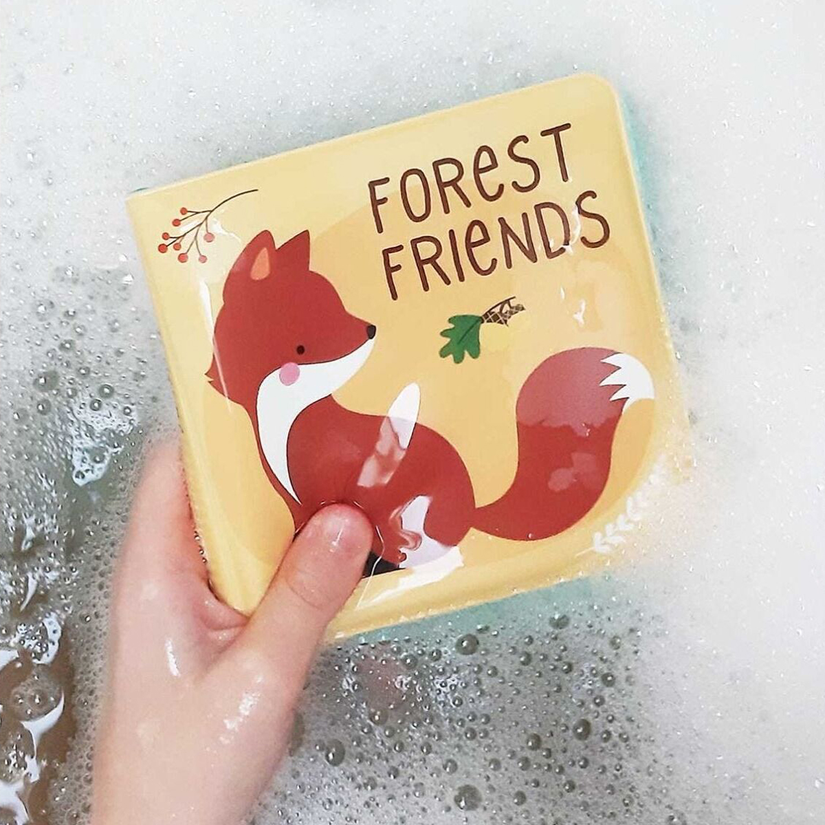 Μαλακό Βιβλίο Μπάνιου Α Little Lovely Company Forest Friends BTBBFO08