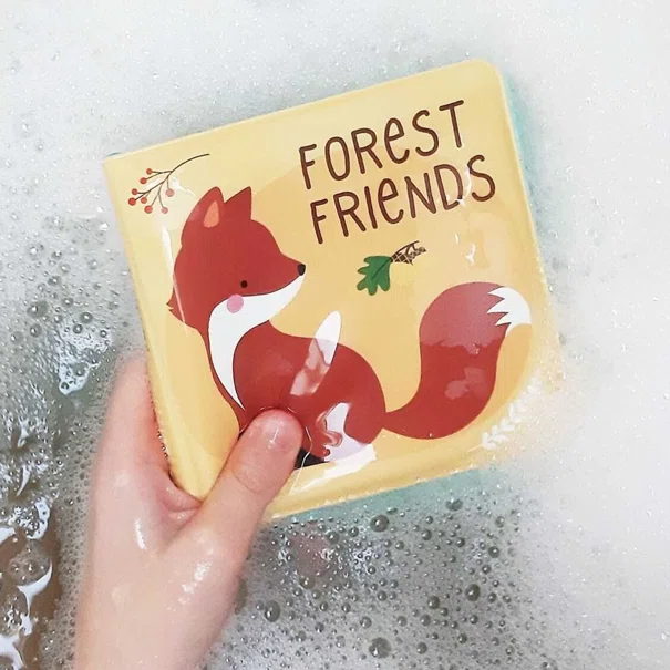 Μαλακό Βιβλίο Μπάνιου Α Little Lovely Company Forest Friends BTBBFO08