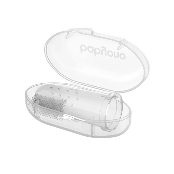 Δαχτυλική Οδοντόβουρτσα Μωρού BabyOno Clear BN723/01