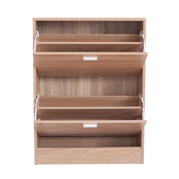 Παπουτσοθήκη Με 2 Ράφια/12 Θέσεων (63x24x80) Spitishop Slimline Natural