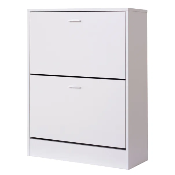 Παπουτσοθήκη Με 2 Ράφια/12 Θέσεων (63x24x80) Spitishop Slimline White