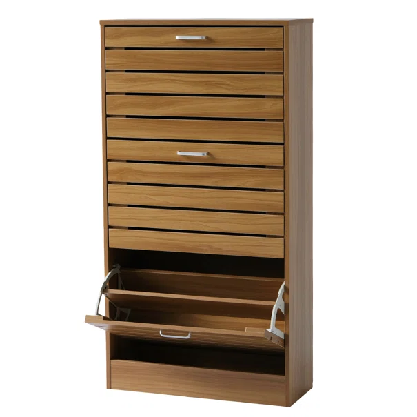 Παπουτσοθήκη Με 3 Ράφια/18 Θέσεων (63x24x120) Spitishop Butler Walnut
