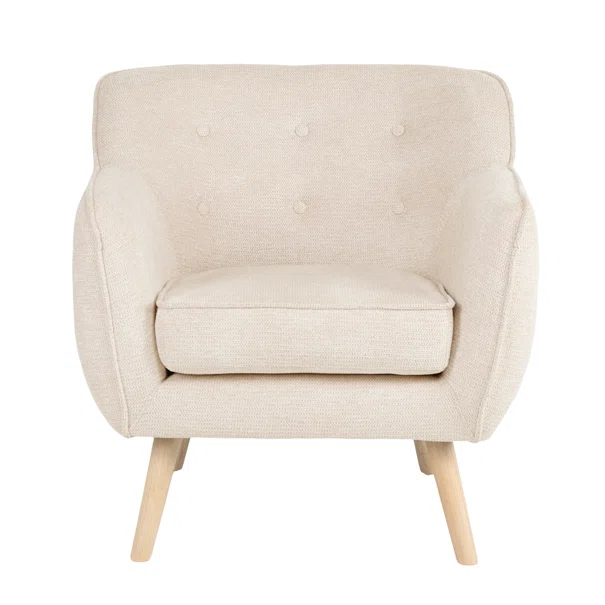 Πολυθρόνα (76x75x77.5) Spitishop Valencia Ecru