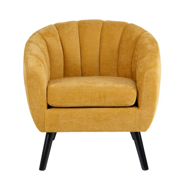 Πολυθρόνα (73x78x76) Spitishop Lisbon Yellow