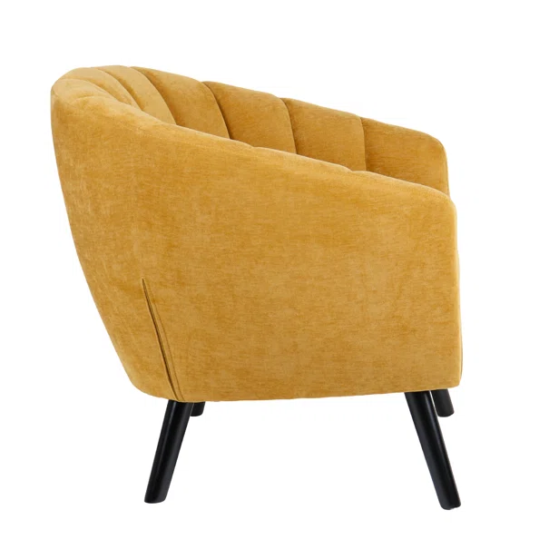 Πολυθρόνα (73x78x76) Spitishop Lisbon Yellow