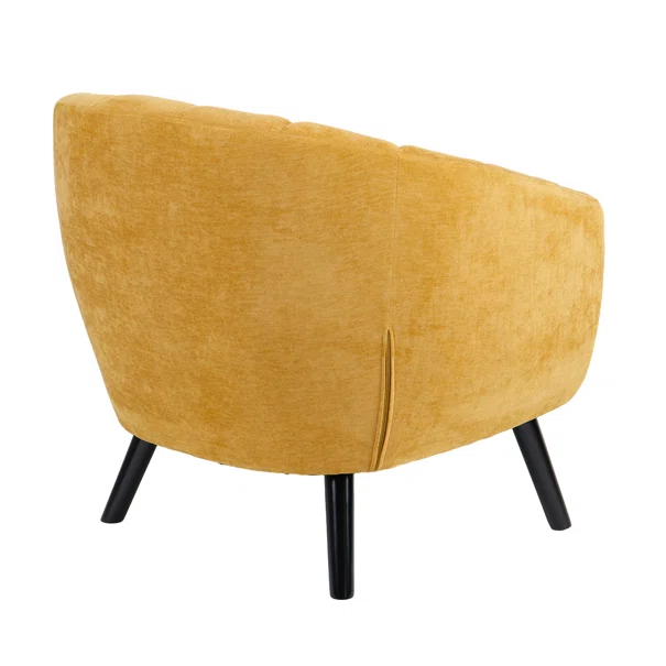 Πολυθρόνα (73x78x76) Spitishop Lisbon Yellow