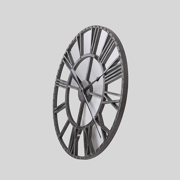 Ρολόι Τοίχου (Φ63 5X4 5) Estheti 813-30037 Διακόσμηση Ρολόγια & Επιτραπέζια Μεγάλα Vintage Spitishop