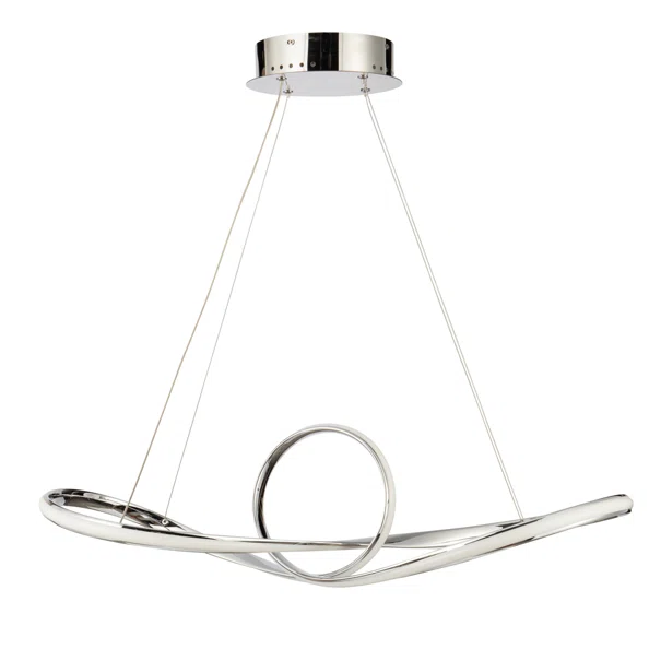 Φωτιστικό Οροφής LED Dimmable Homelighting Malbera 77-8127 Chrome