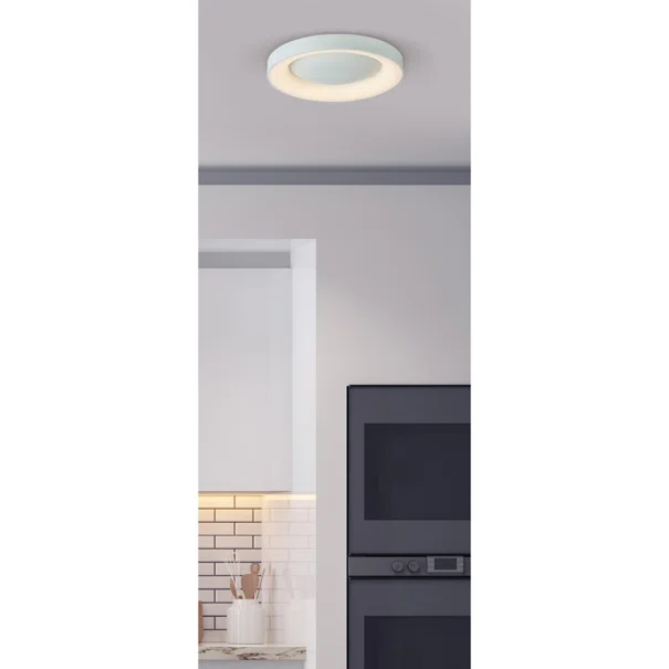 Φωτιστικό Πλαφονιέρα LED Dimmable Smart WiFi Homelighting Amaya 77-8156 White
