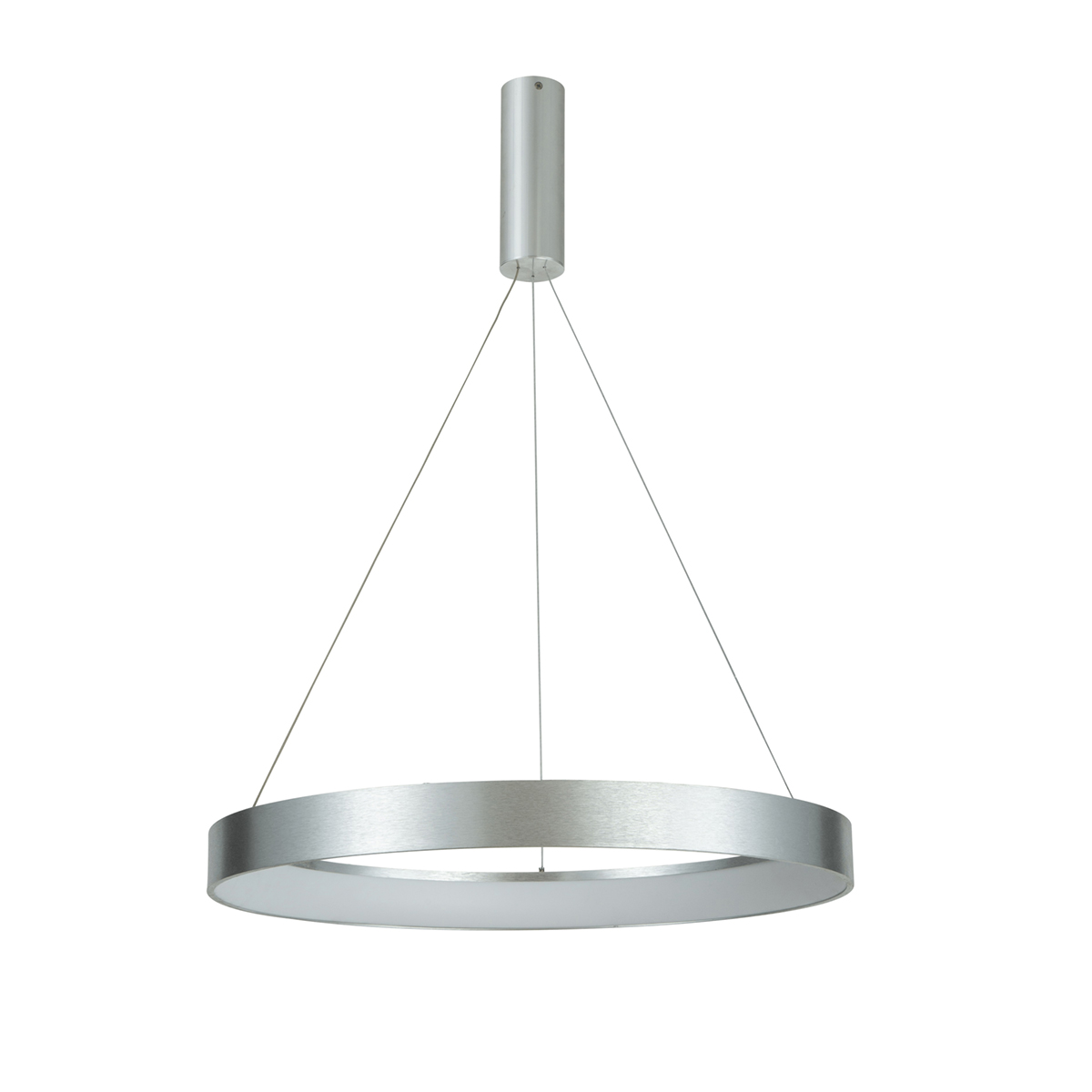 Φωτιστικό Οροφής LED Dimmable Homelighting Amaya 77-8144 Nickel