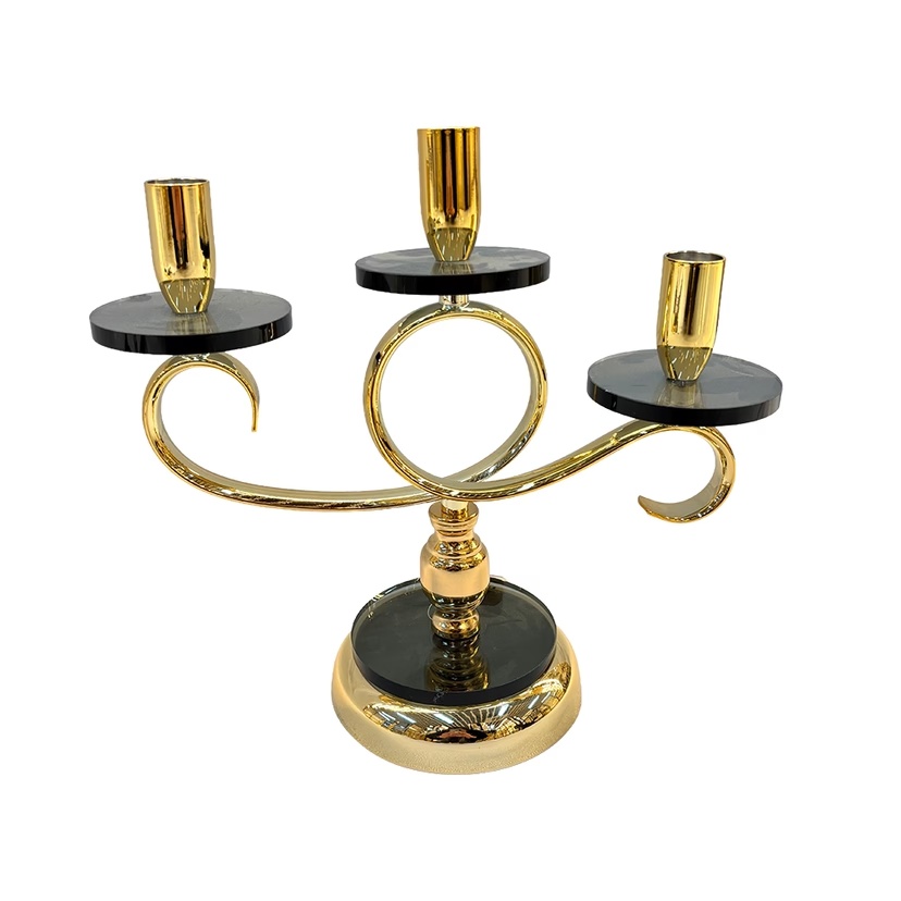 Κηροπήγιο 3 Θέσεων (26X26X28) Estheti 819-02056 Διακόσμηση Κηροπήγια Μοντέρνα Spitishop