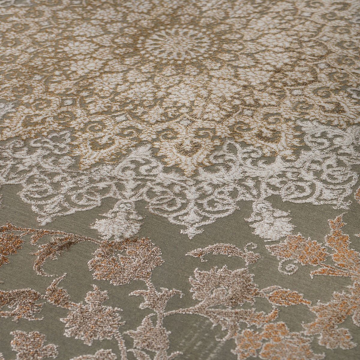 Χαλί Διαδρόμου (80X150) Βιοκαρπέτ Arcadia 7103A Cream Brown Χαλιά Διάδρομοι Spitishop