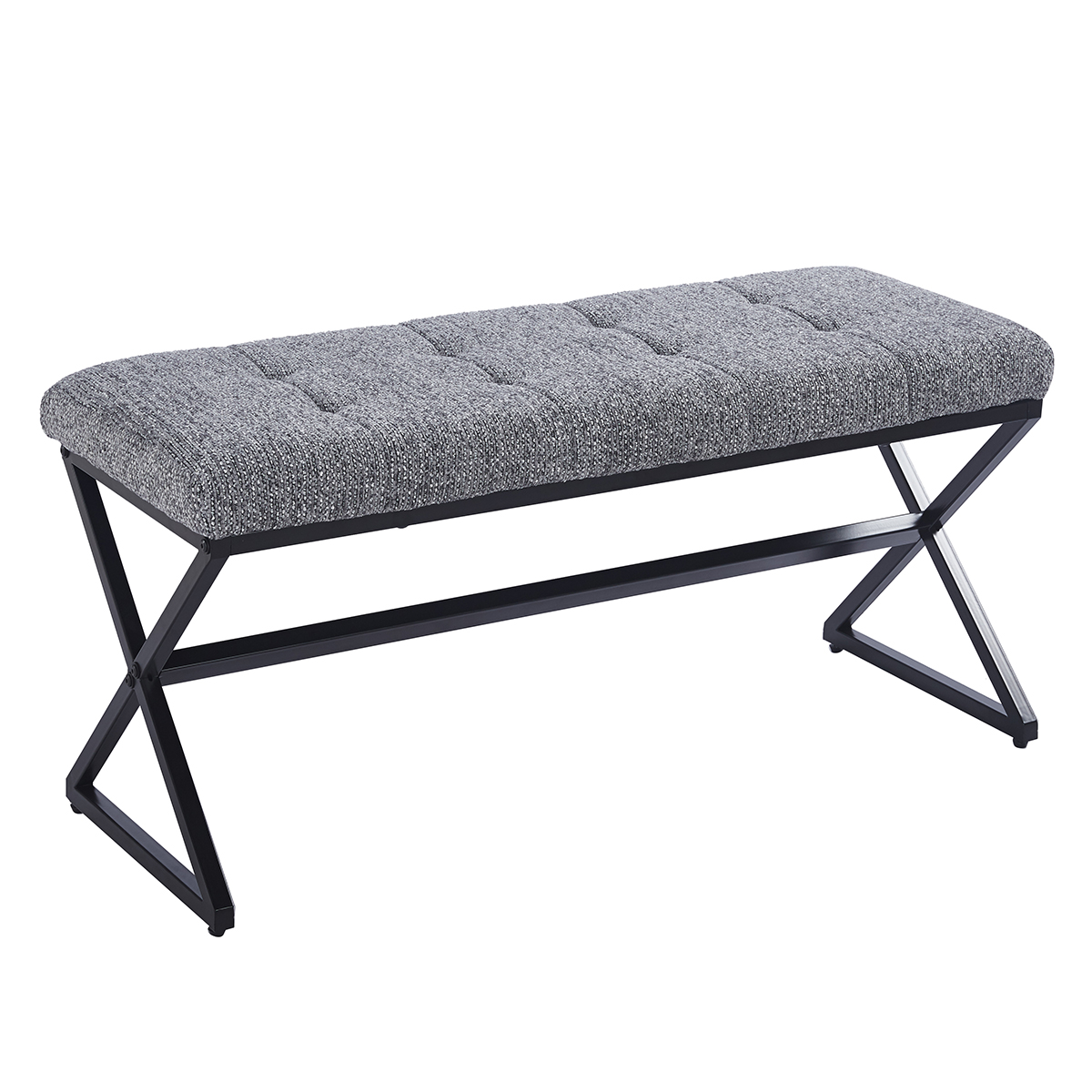 Ταμπουρέ (100x40x46) Spitishop Genk Grey