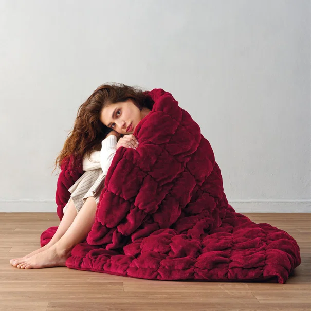 Κουβερτοπάπλωμα Υπέρδιπλο (220x240) Kentia Stylish Marshmallow 05 Bordo