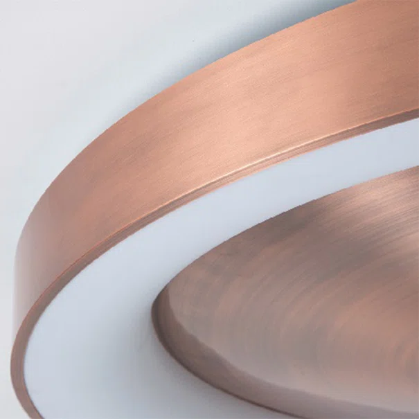 Φωτιστικό Πλαφονιέρα LED Dimmable Homelighting Amaya 77-8161 Copper