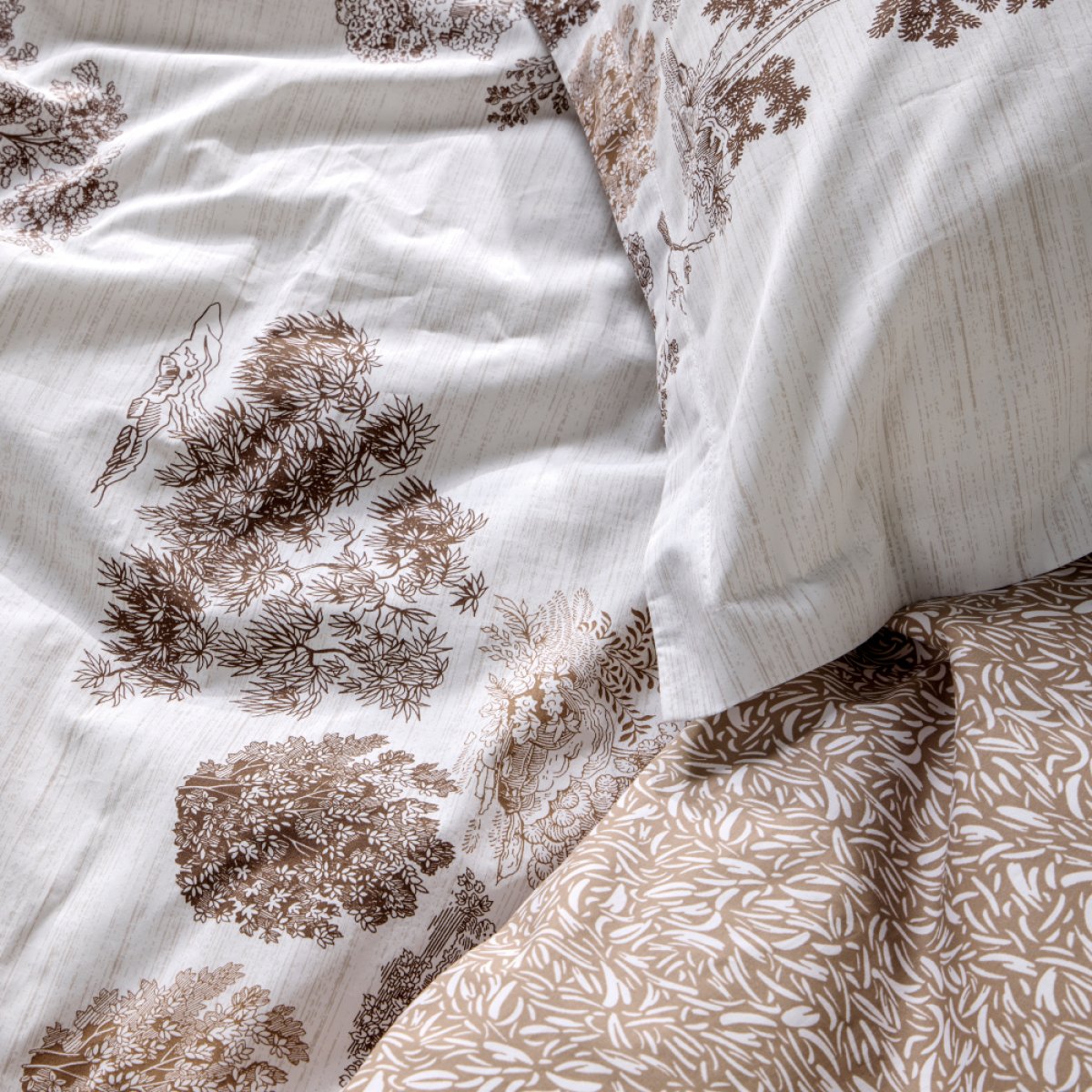 Παπλωματοθήκη King Size (Σετ 265x245) 2 Όψεων Kentia Cruso