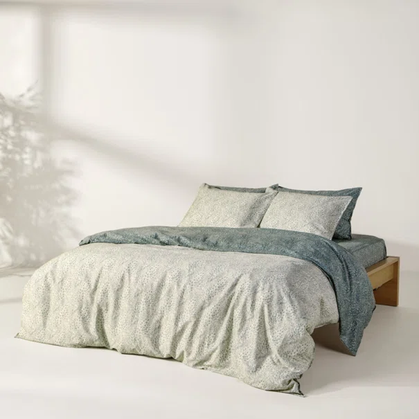 Παπλωματοθήκη King Size (Σετ 260x240) 2 Όψεων Kentia Elsy 02