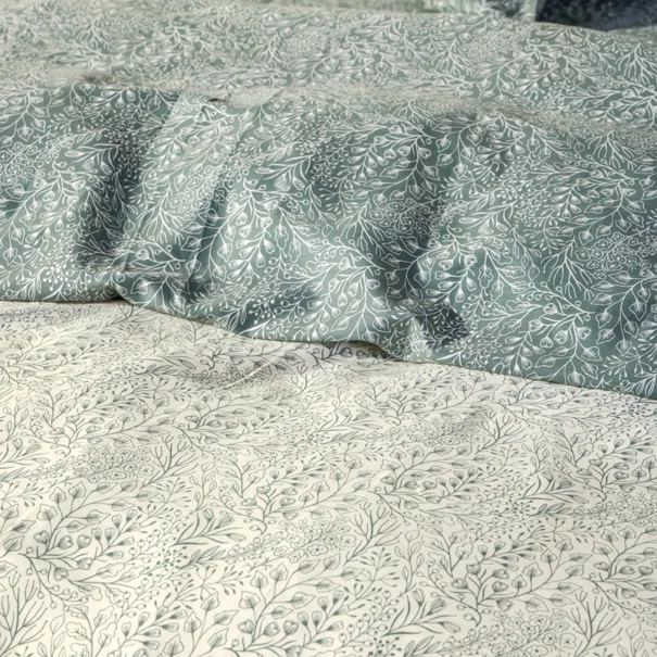 Παπλωματοθήκη King Size (Σετ 260x240) 2 Όψεων Kentia Elsy 02