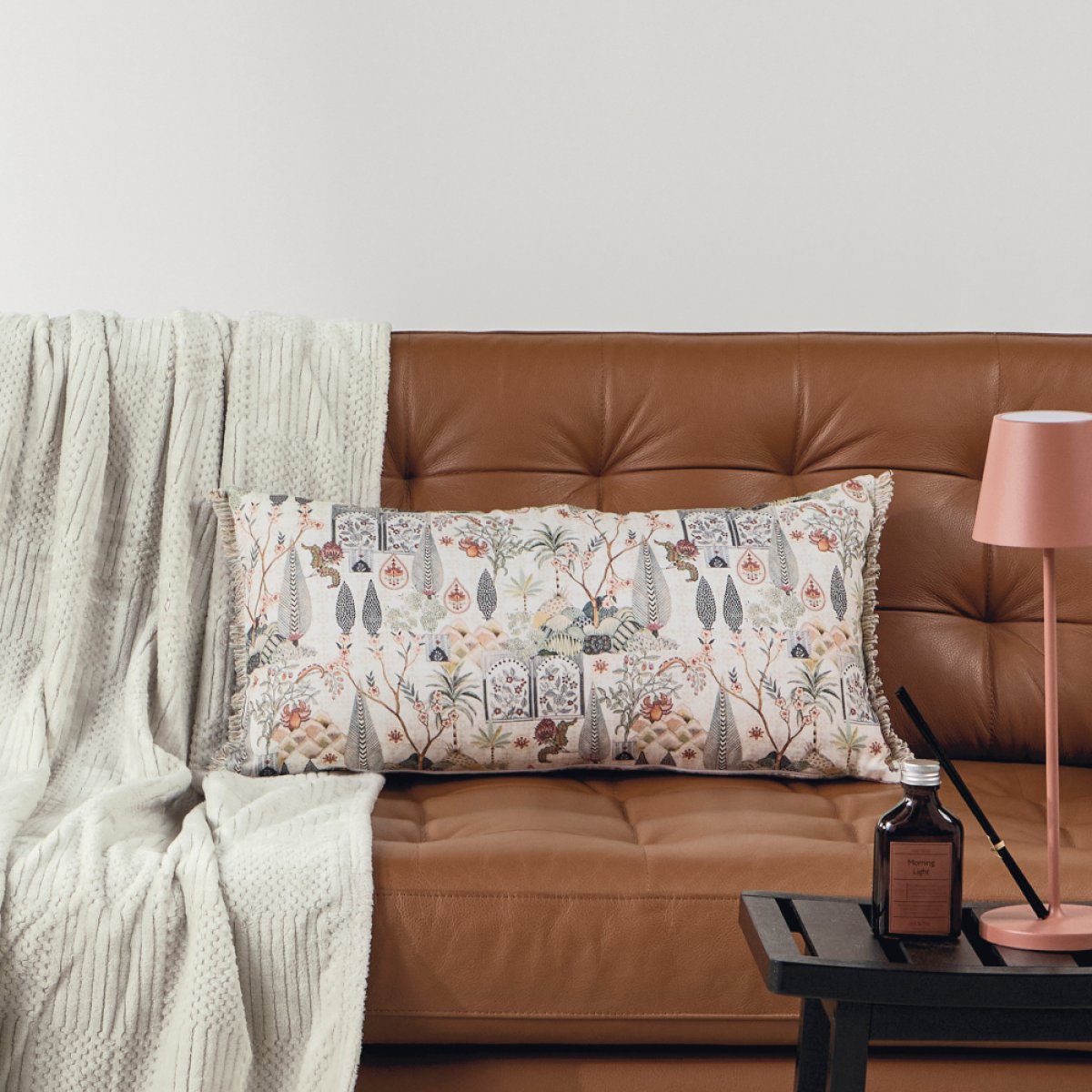 Διακοσμητικό Μαξιλάρι 2 Όψεων (30X60) Kentia Fancy W26 06 Λευκά Είδη Σαλονιού Μαξιλάρια Διακοσμητικά Μακρόστενα Spitishop