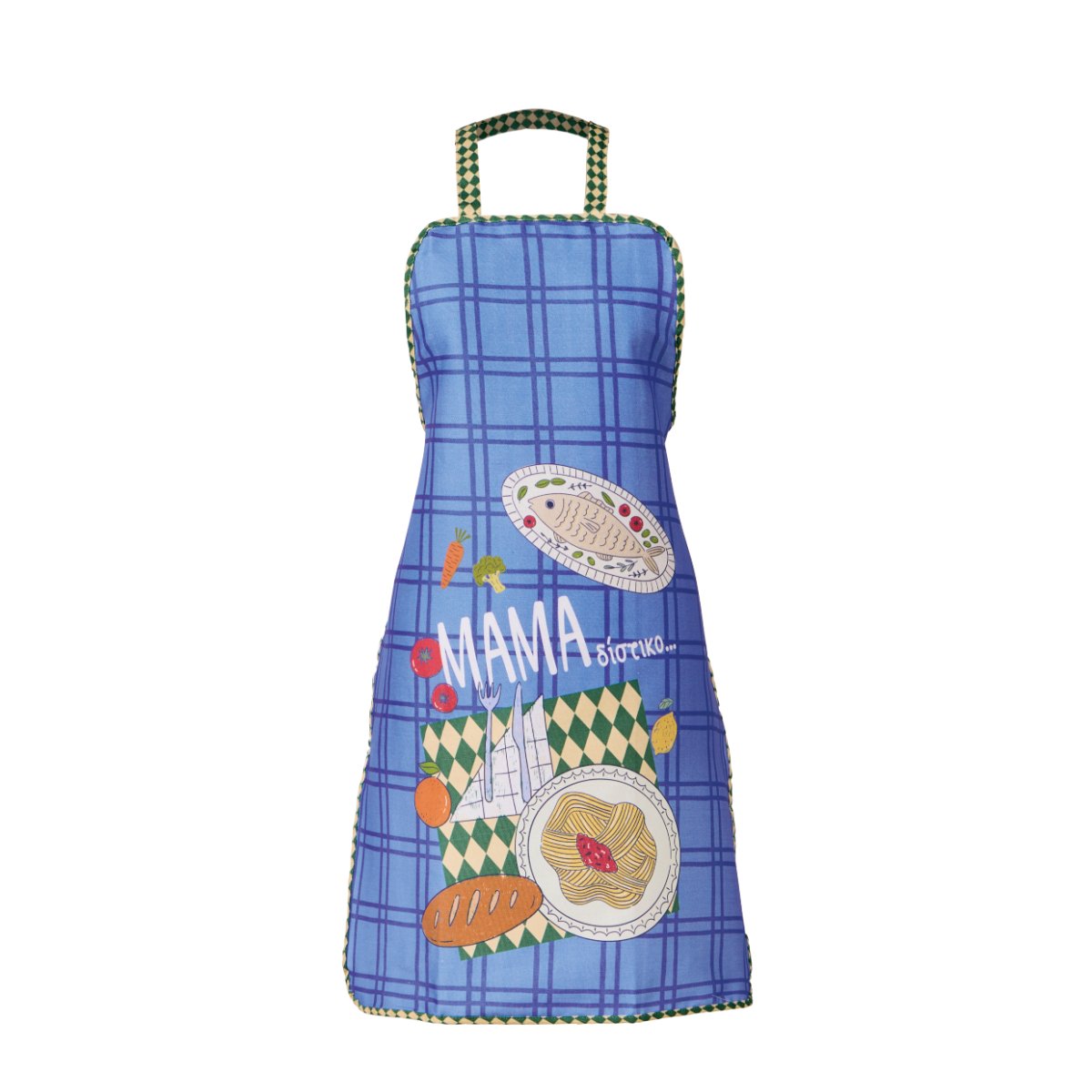 Ποδιά Κουζίνας (62X83) Kentia Mommy 07 Λευκά Είδη & Τραπεζαρίας Πιάστρες Ποδιές Spitishop