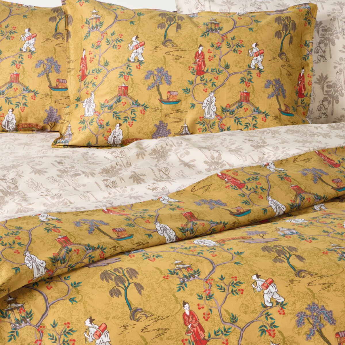 Σεντόνια King Size (Σετ) Kentia Ugetsu 41 Λευκά Είδη Κρεβατοκάμαρας Σετ Βαμβακερά Spitishop