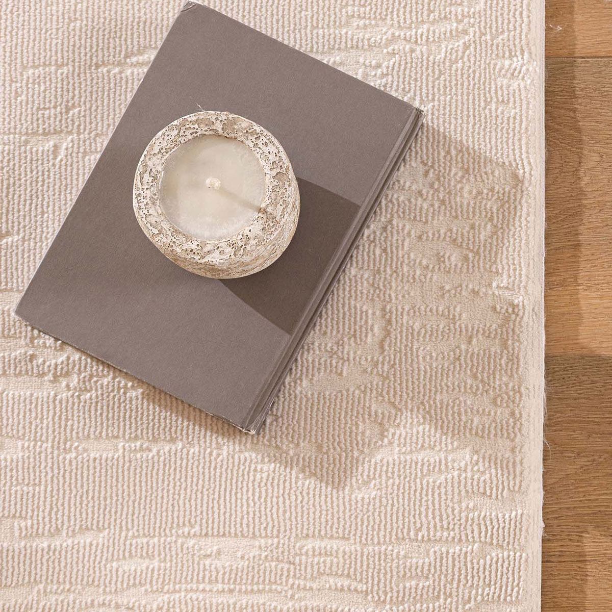 Χαλί (240X300) Royal Carpet Bianca 379A Cream Χαλιά Σαλονιού Χειμερινά Μονόχρωμα Spitishop