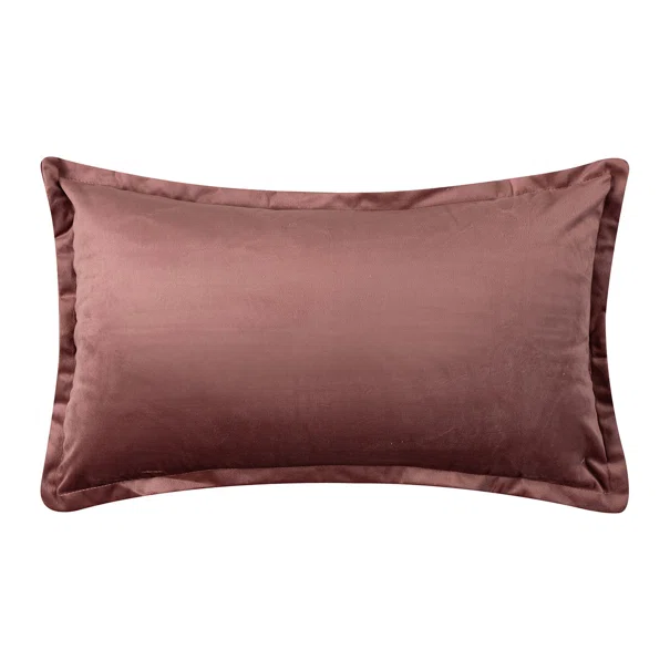 Διακοσμητική Μαξιλαροθήκη Βελουτέ (35x60) Silk Fashion A804 Σάπιο Μήλο