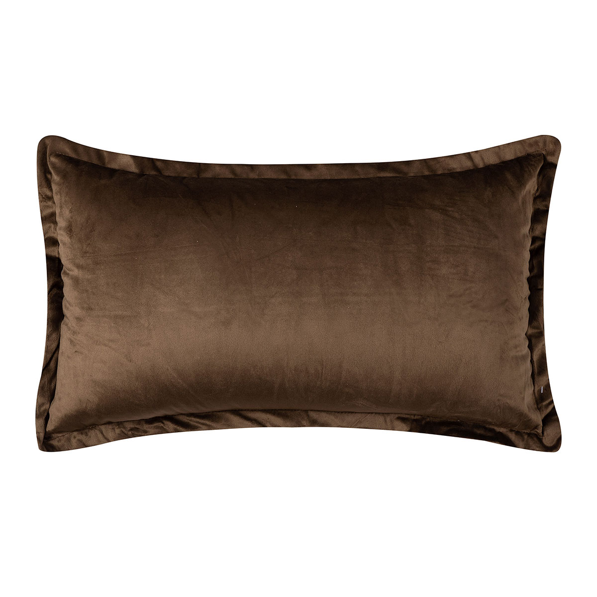 Διακοσμητική Μαξιλαροθήκη Βελουτέ (35x60) Silk Fashion A804 Σκούρο Καφέ