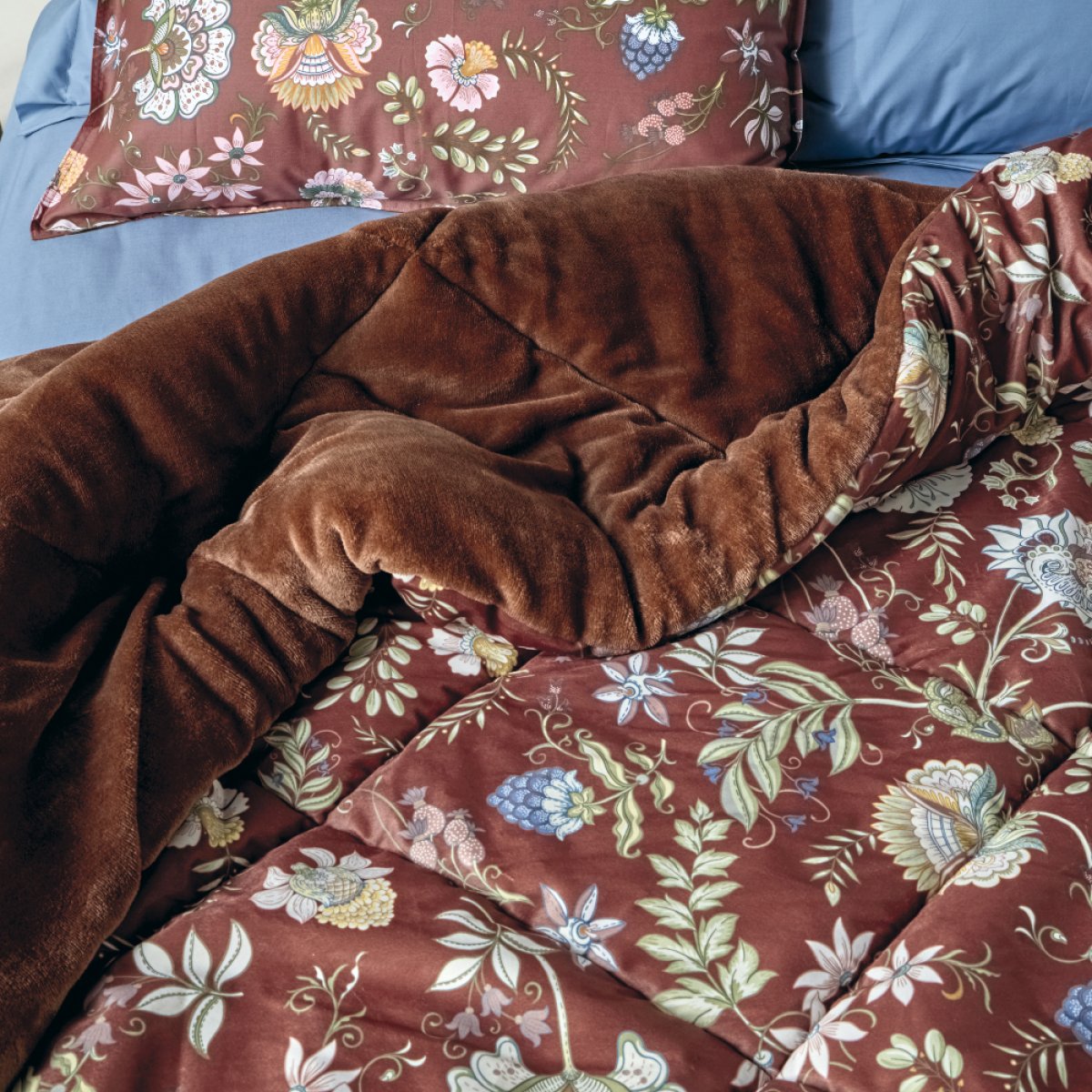 Κουβερτοπάπλωμα King Size (260X240) Kentia Cortney Λευκά Είδη Κρεβατοκάμαρας Παπλώματα Κουβερτοπαπλώματα Spitishop