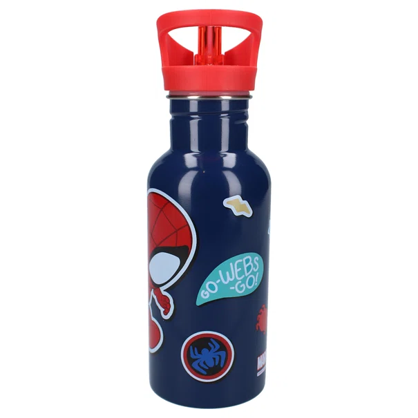 Παγούρι 500ml Με Καλαμάκι Vado Bags Spidey Take A Sip