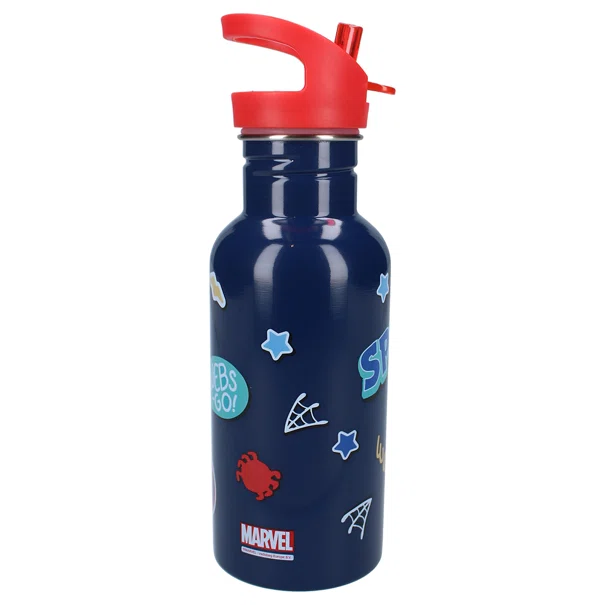 Παγούρι 500ml Με Καλαμάκι Vado Bags Spidey Take A Sip