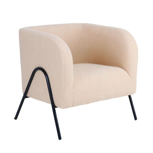 Πολυθρόνα (92x60x92) Spitishop Bergen Beige