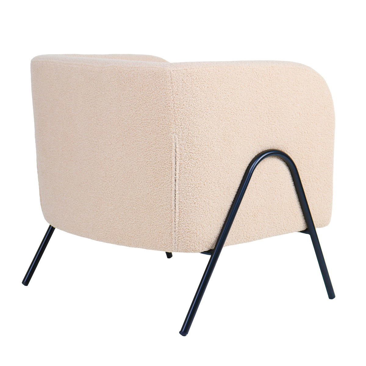Πολυθρόνα (92X60X92) Spitishop Bergen Beige Έπιπλα Σαλονιού Πολυθρόνες Spitishop