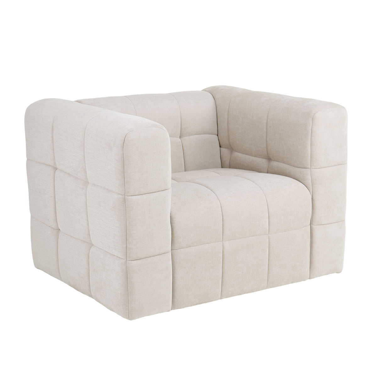 Πολυθρόνα (92x73x64) Spitishop Rubik Beige