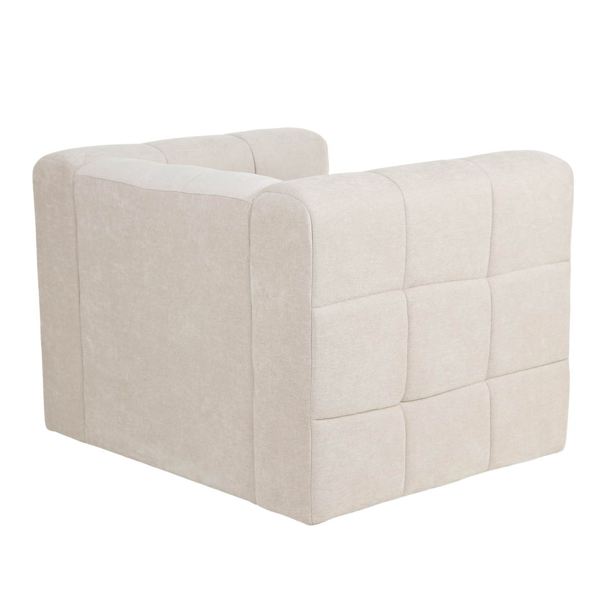 Πολυθρόνα (92X73X64) Spitishop Rubik Beige Έπιπλα Σαλονιού Πολυθρόνες Spitishop