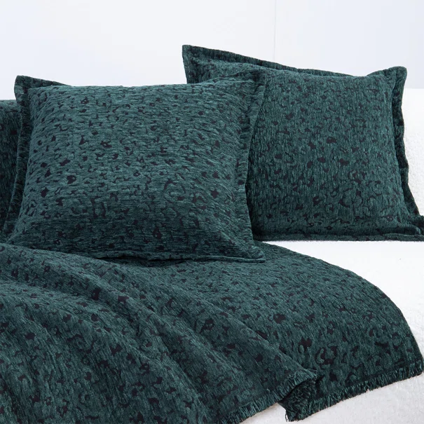Διακοσμητικό Μαξιλάρι (50x50) Nef-Nef Homeware Leopard Green