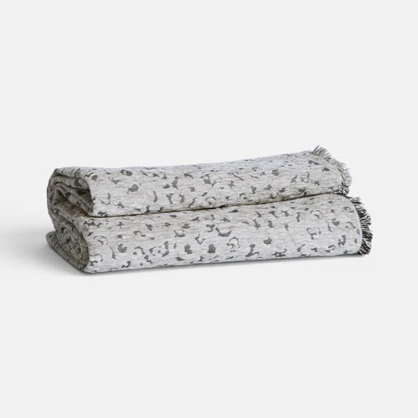 Ριχτάρι Καναπέ Τριθέσιου (170x300) Nef-Nef Homeware Leopard Grey